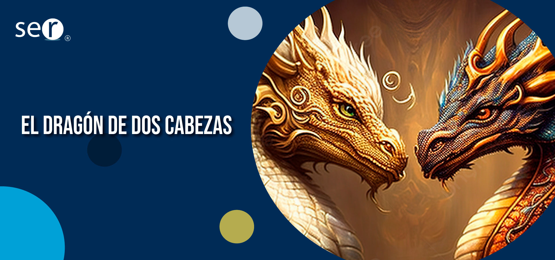 dragón de dos cabezas